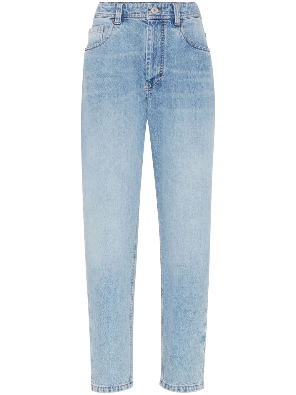 Brunello Cucinelli tapered jeans - Blue