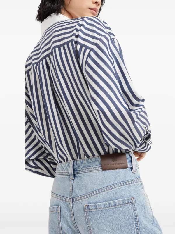 Brunello Cucinelli テーパードジーンズ | ブルー | FARFETCH JP