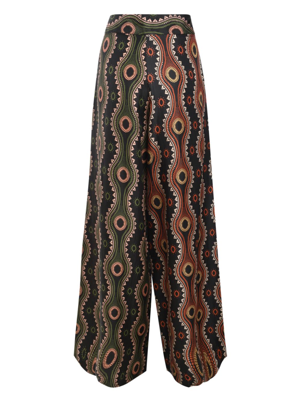 Biyan Fume silk trousers - Blauw