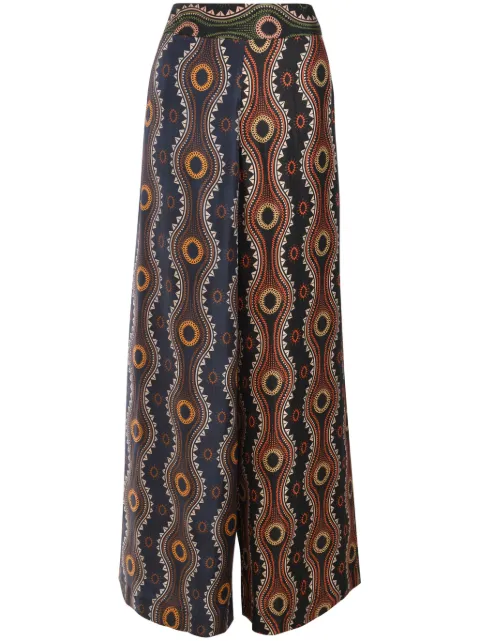 Biyan Fume silk trousers