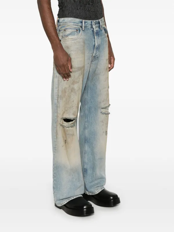 Acne Studios ルーズフィット ジーンズ | ブルー | FARFETCH JP