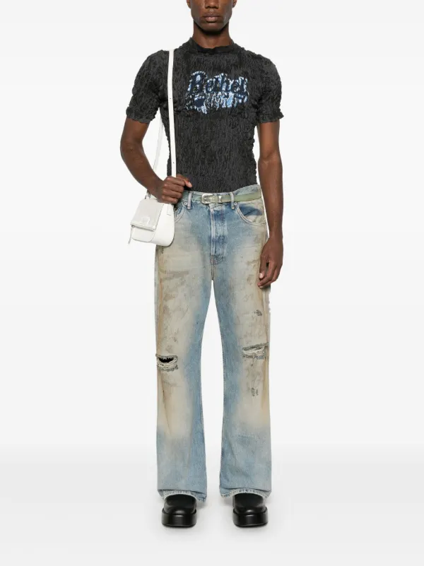 Acne Studios ルーズフィット ジーンズ | ブルー | FARFETCH JP Acne Studios ルーズフィット ジーンズ | ブルー | FARFETCH JP