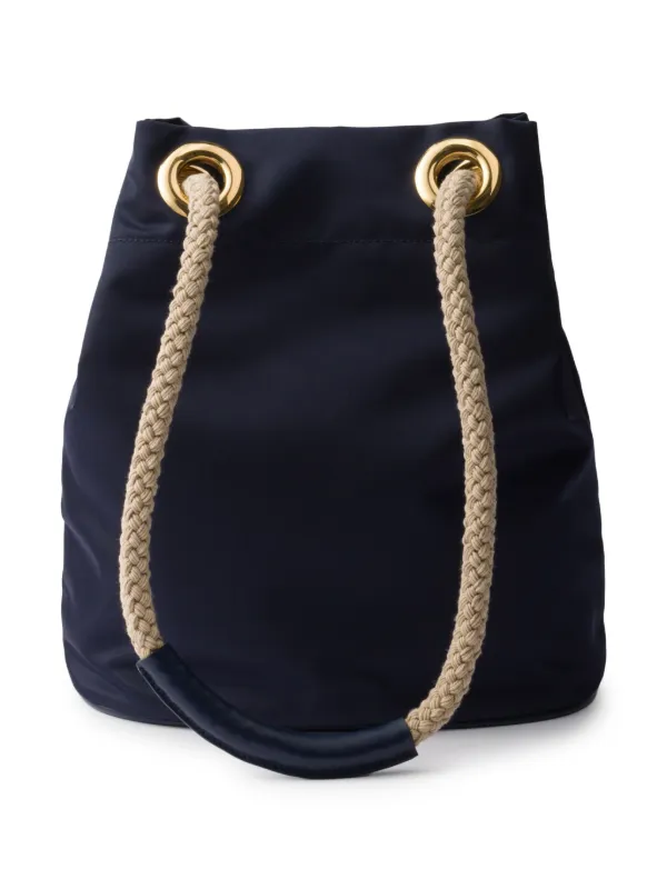 Prada プラダ Re-Nylon バケットバッグ ブラック プラダ デュエット Re-Nylon バケットバッグ | PRADA
