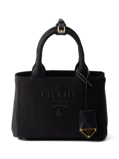 Prada tote mini en lona