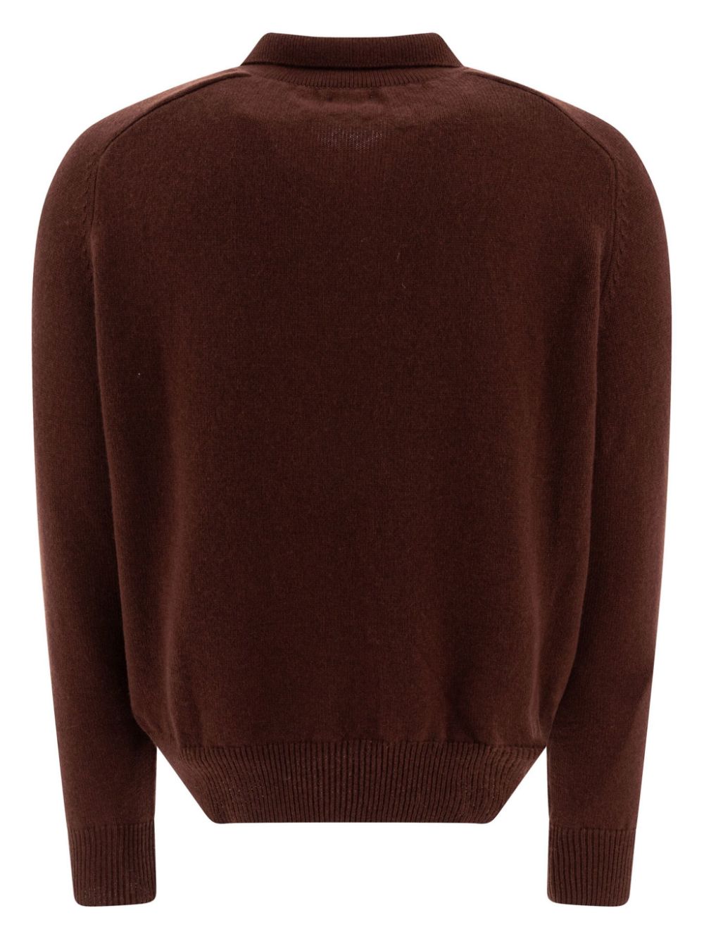 BODE cashmere polo jumper - Bruin