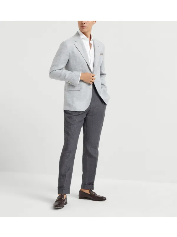Brunello Cucinelli eco-linen Shirt | White | FARFETCH ID