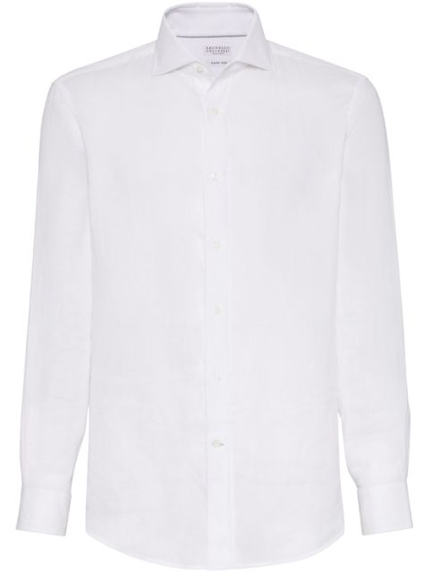 Brunello Cucinelli eco-linen shirt Men