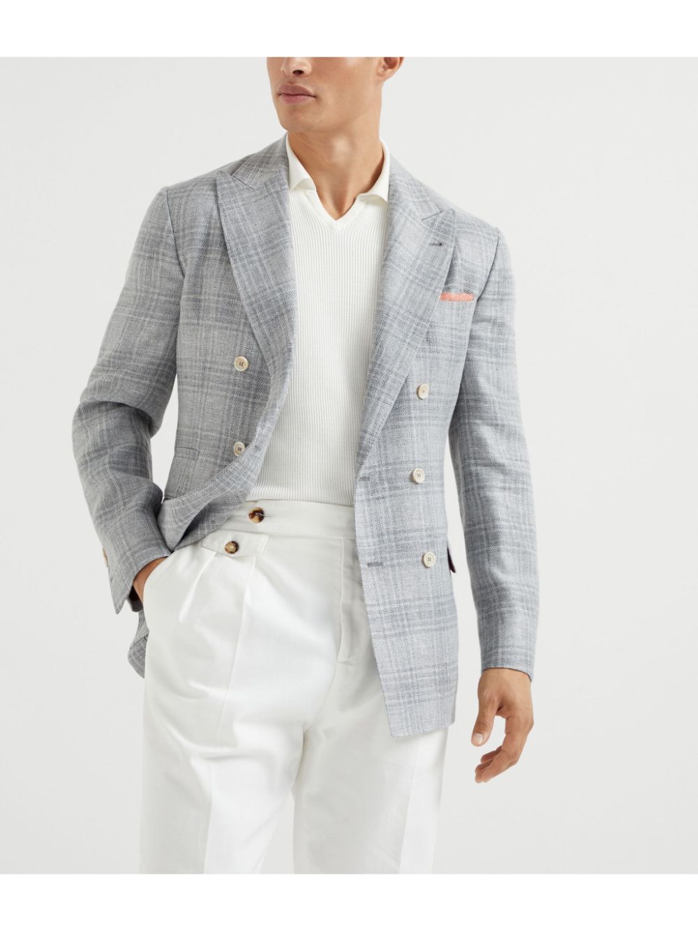 Brunello Cucinelli Prince of Wales blazer Men