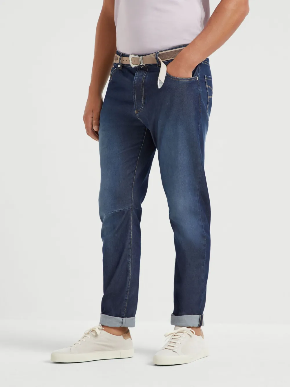 Brunello Cucinelli Straight jeans Blauw