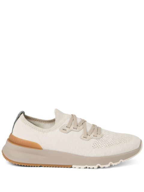 Brunello Cucinelli knitted sneakers Men