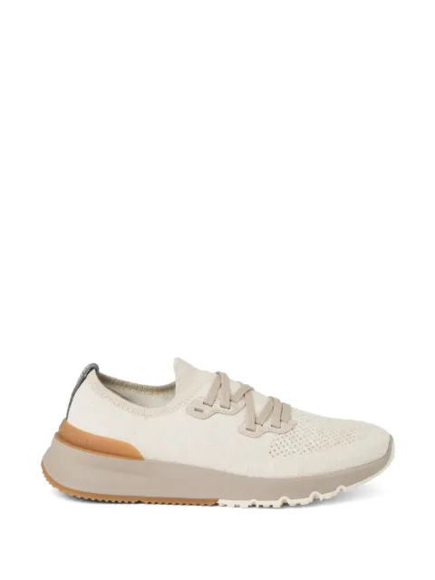 Brunello Cucinelli knitted sneakers