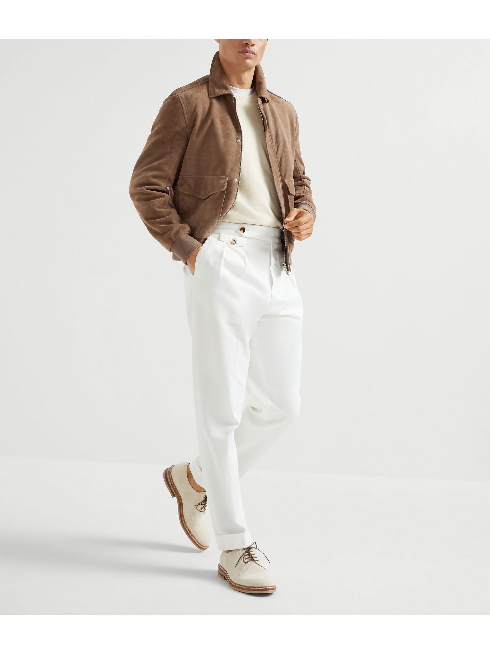 Brunello Cucinelli Kasjmier trui - Beige