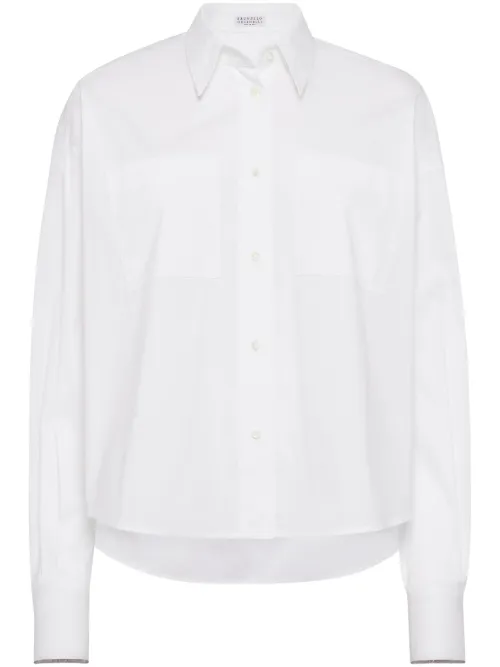 Chemise à ornements métalliques - Brunello Cucinelli - Modalova