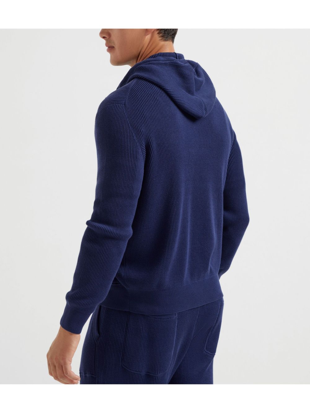 Brunello Cucinelli knitted hoodie Men