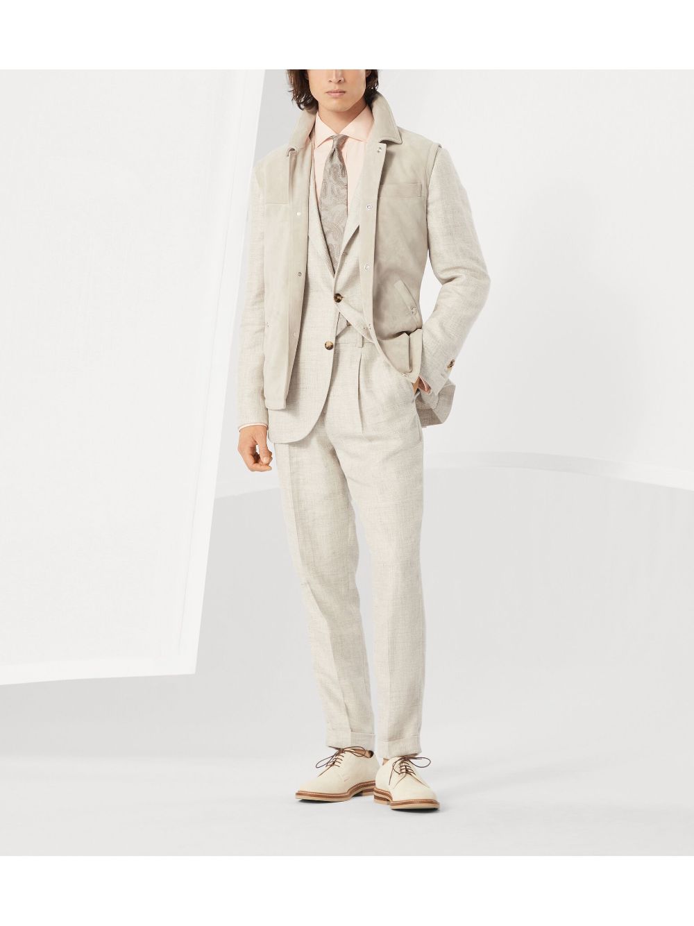 Brunello Cucinelli Cavallo blazer - Neutrals