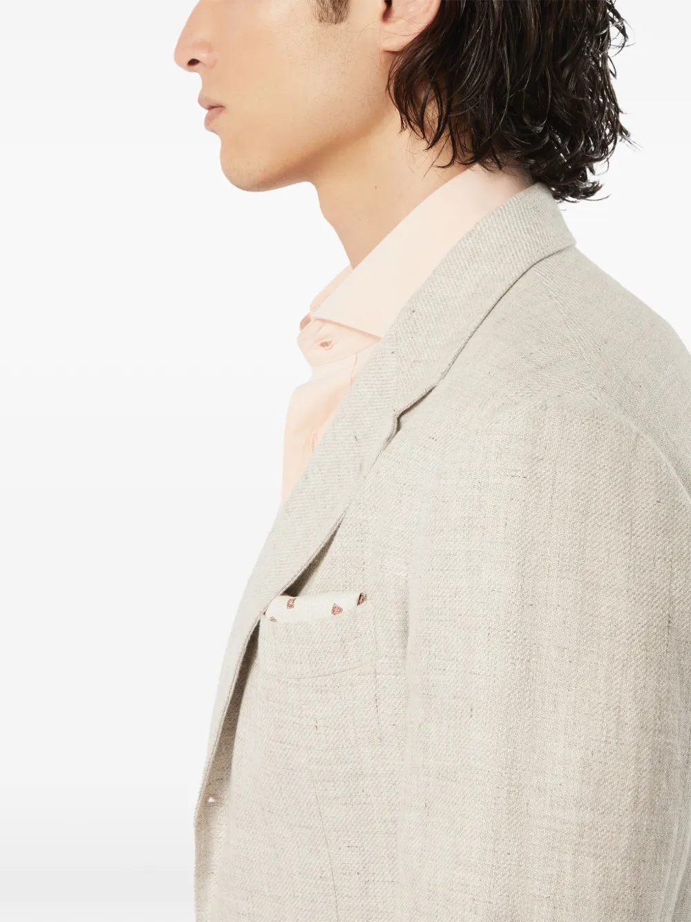 Brunello Cucinelli Cavallo ジャケット | ニュートラル | FARFETCH JP