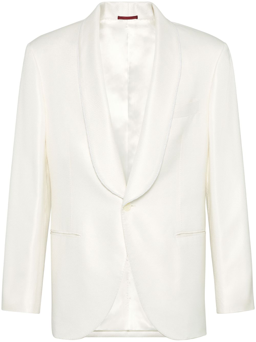 Brunello Cucinelli tuxedo blazer - Neutrals