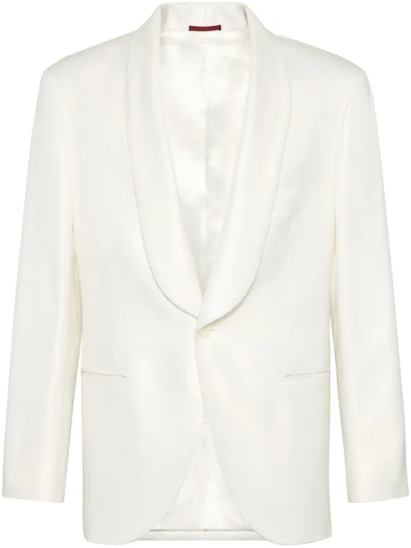 ボトムスその他 Brunello Cucinelli White Double-Breasted Blazer 27301421_57134711_600.jpg
