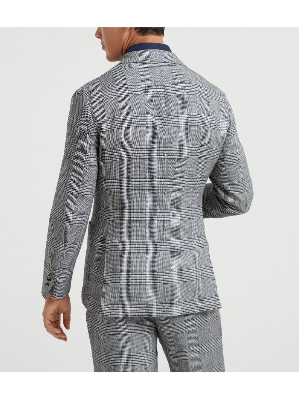 Brunello Cucinelli Prince of Wales deconstructed blazer Men