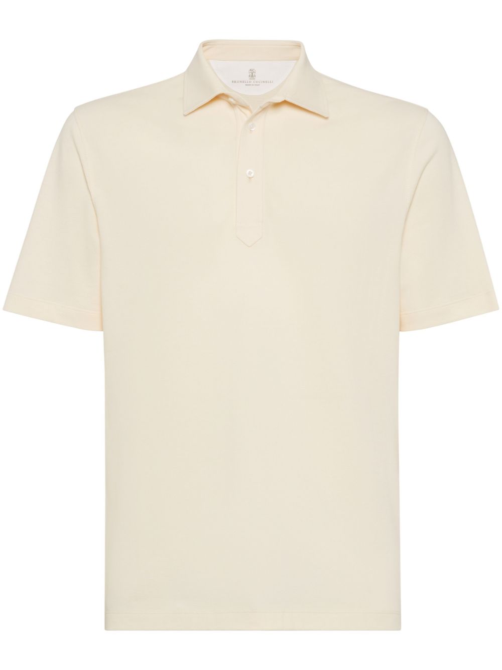 Brunello Cucinelli piqué polo shirt - Neutrals