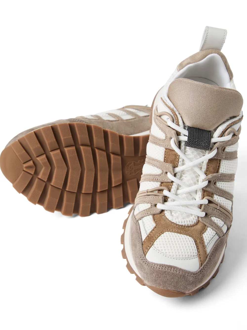Brunello Cucinelli Monili-detail sneakers Grey