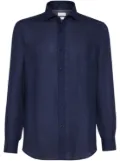 Brunello Cucinelli linen shirt - Blue
