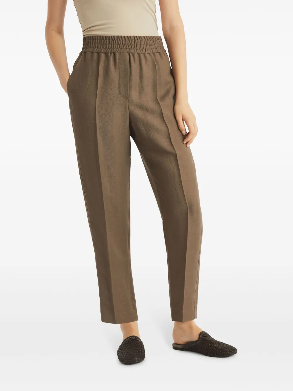 Brunello Cucinelli Broek Bruin