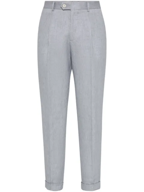 Brunello Cucinelli linen trousers