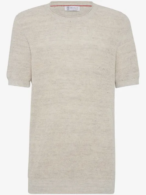 Brunello Cucinelli knitted T-shirt
