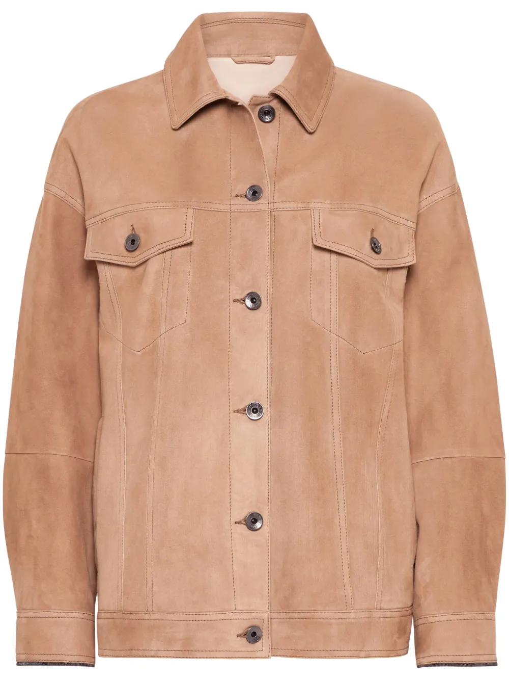 Brunello Cucinelli Couture suede jacket | Brown | Image 1