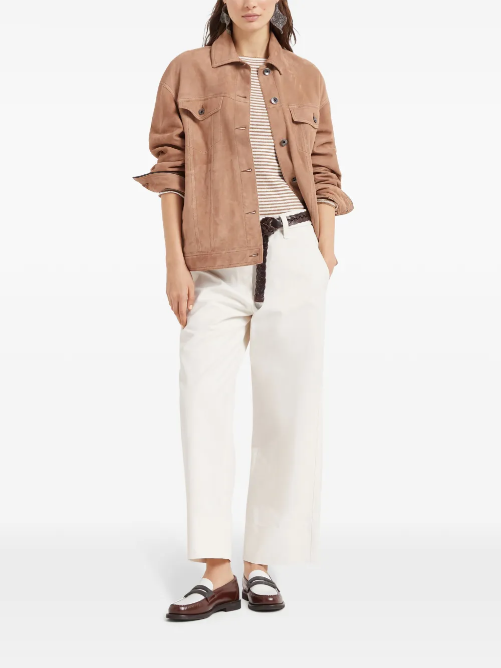 Brunello Cucinelli Couture suede jacket | Leather Jackets | Image 2