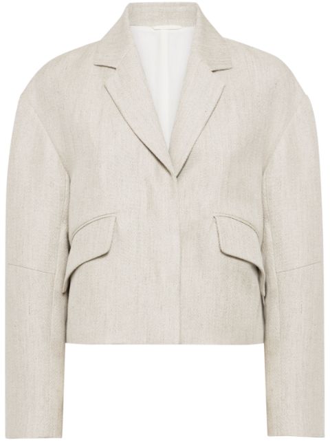 Brunello Cucinelli Monili bead-embellished blazer Women