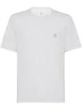 Brunello Cucinelli layered-detail T-shirt - Grey