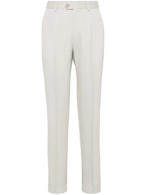 Brunello Cucinelli pantalones de sarga