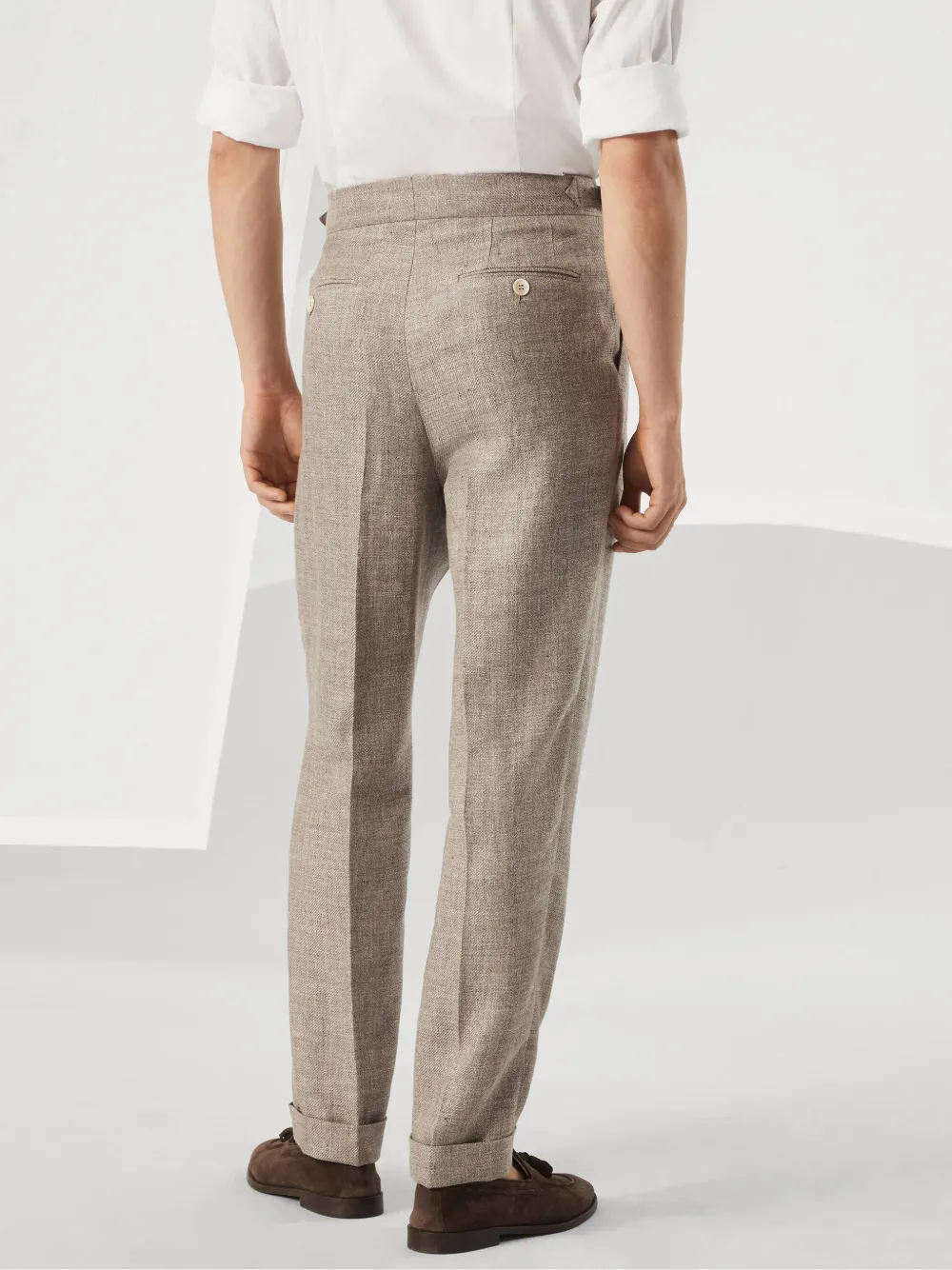 Brunello Cucinelli Plooibroek Beige