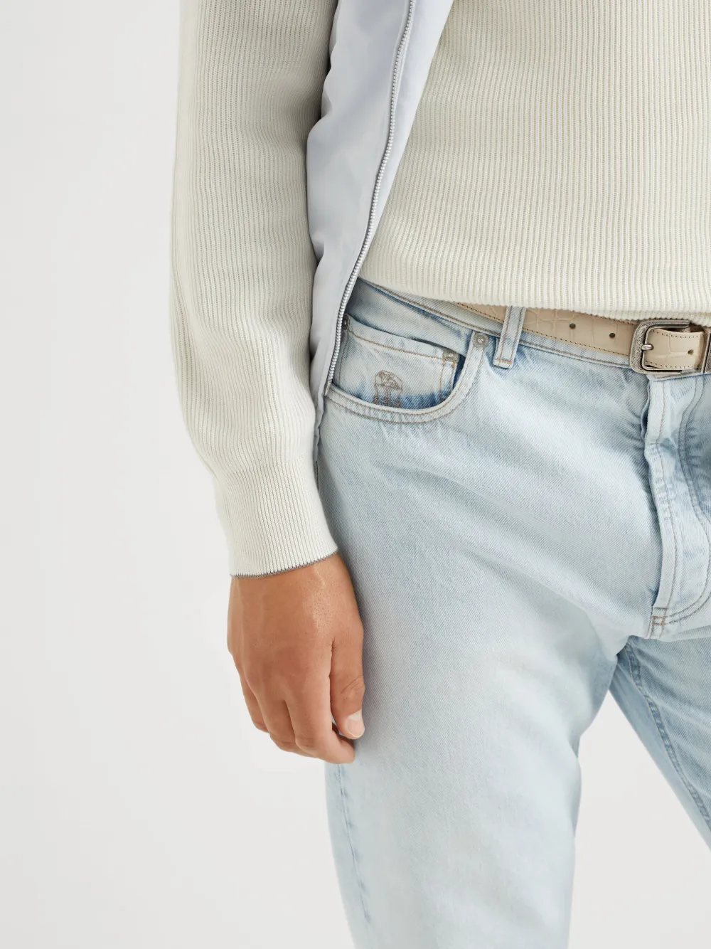 Brunello Cucinelli Straight jeans Blauw