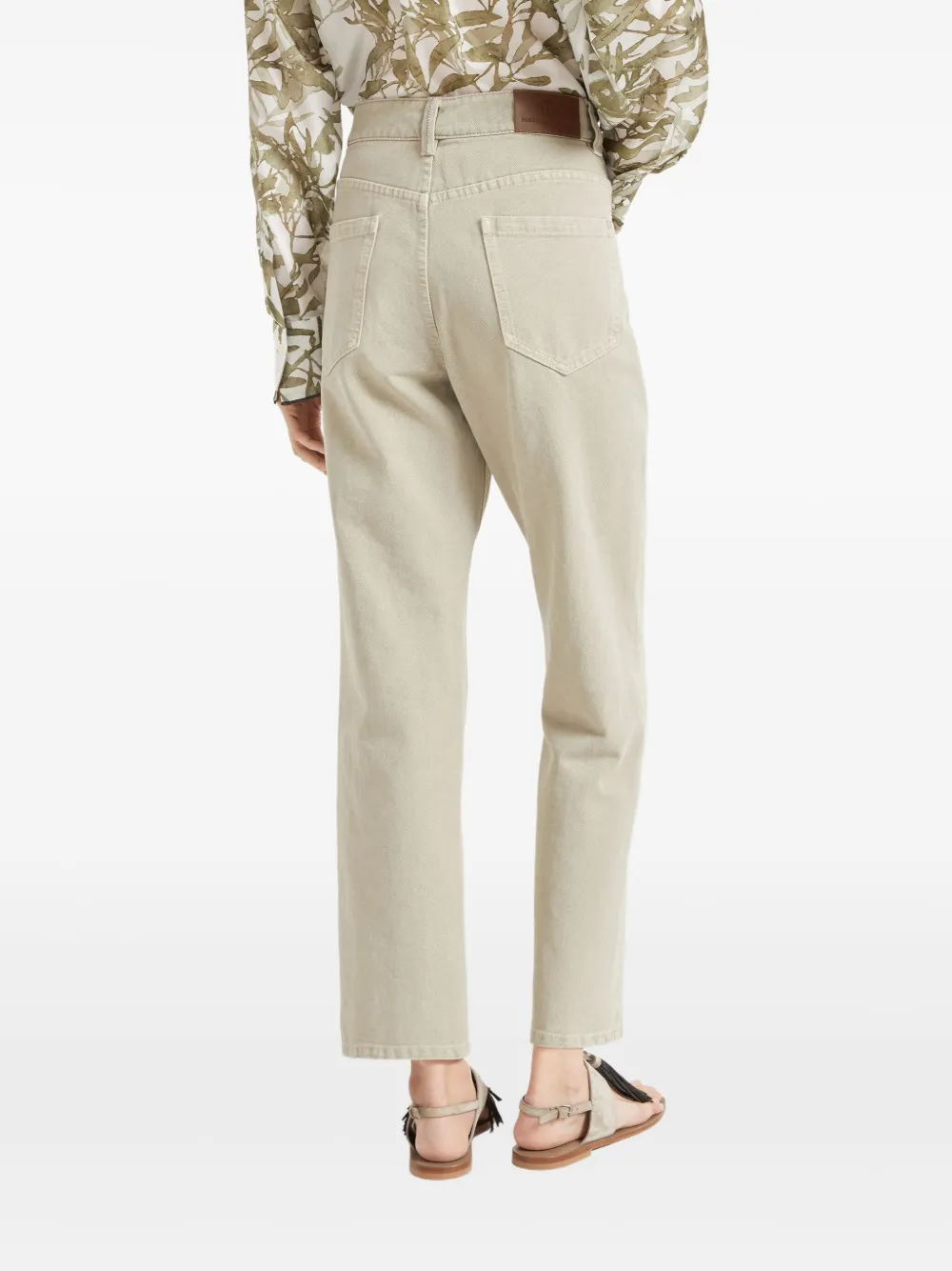 Brunello Cucinelli Straight jeans Groen