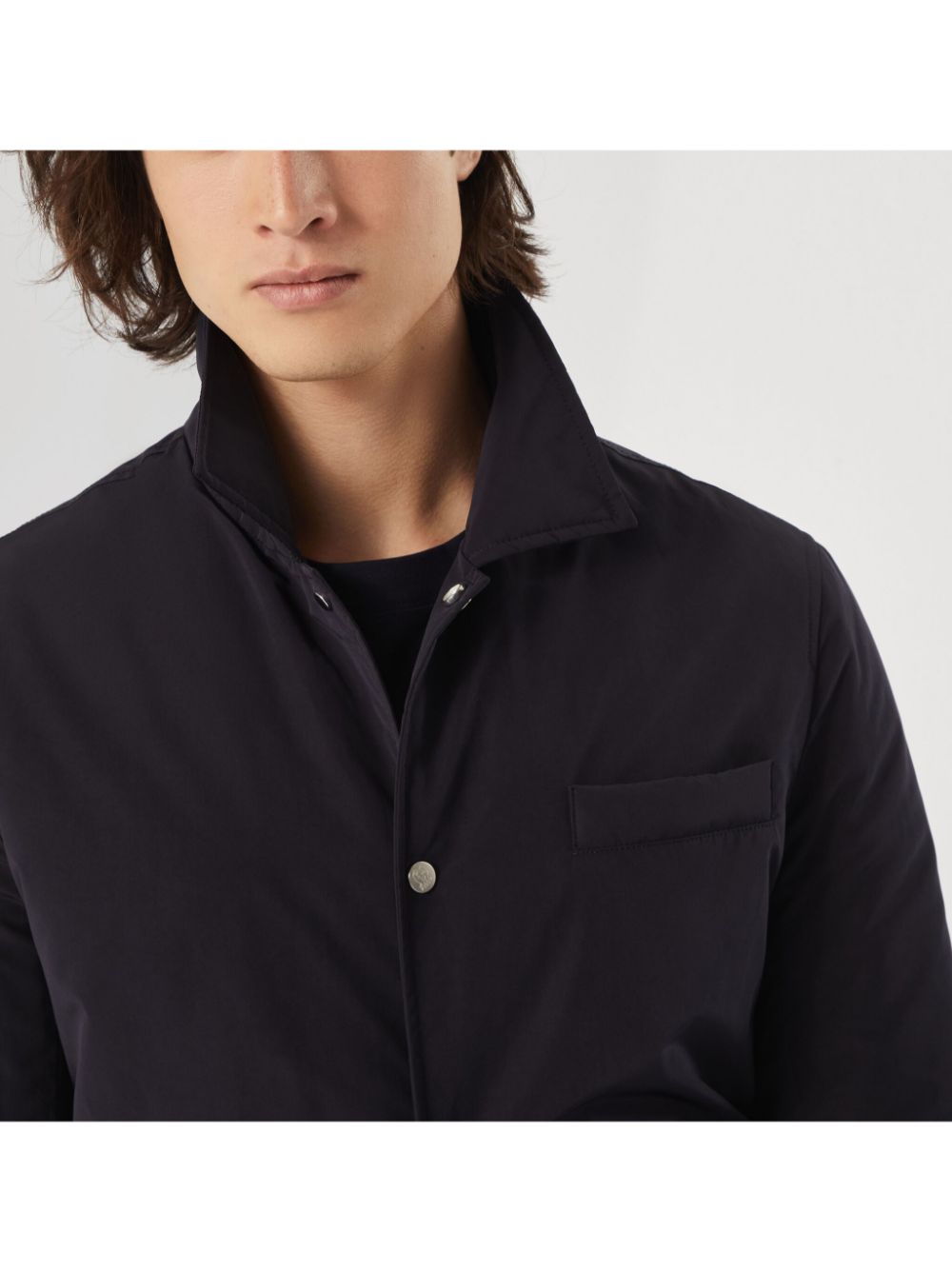 Brunello Cucinelli water-resistant jacket Men