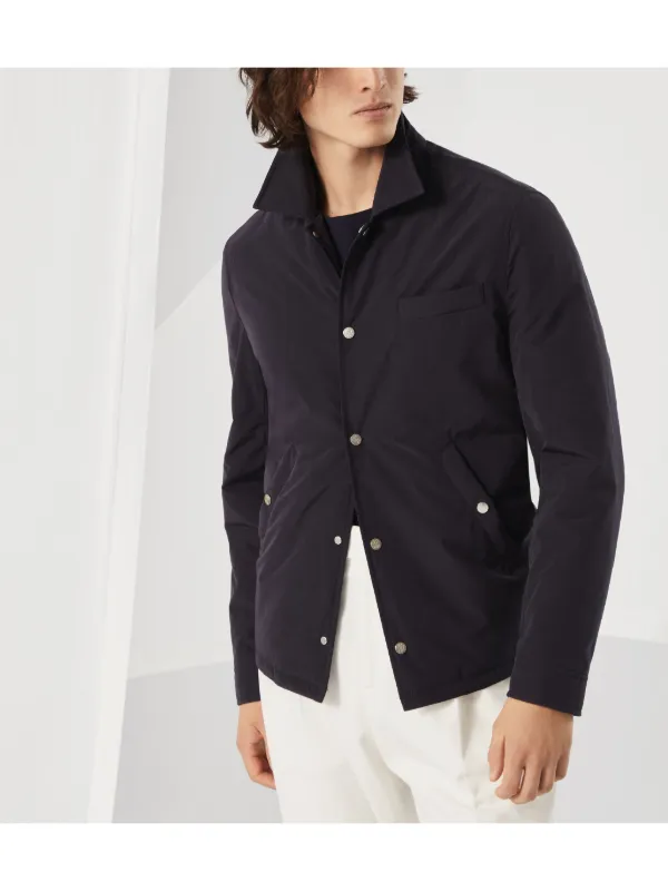 【送料&関税込】Brunello Cucinelli Jacket Brunello Cucinelli Zipped bomber jacket Brunello Cucinelli
