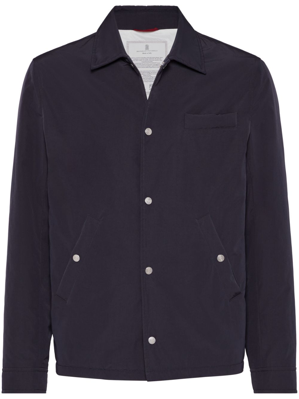 Brunello Cucinelli water-resistant jacket - Blue