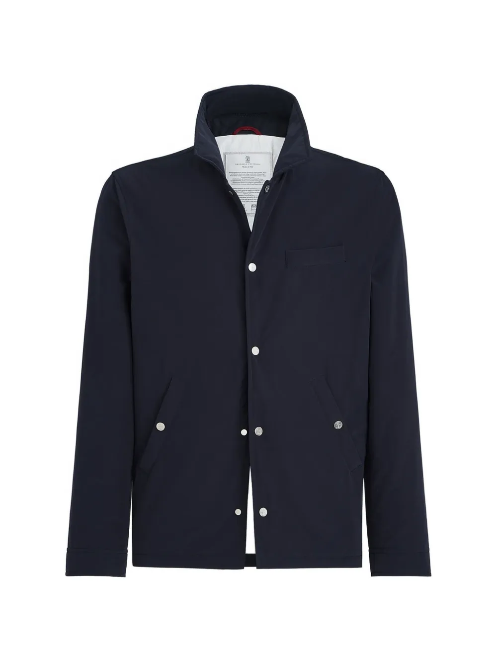Brunello Cucinelli Waterbestendig shirtjack Blauw