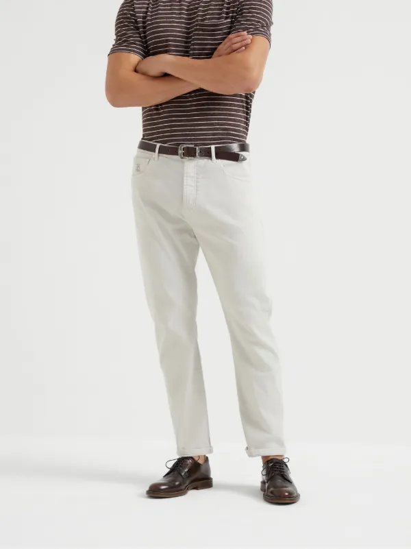 Brunello Cucinelli ガーメントダイ ジーンズ | ホワイト | FARFETCH JP