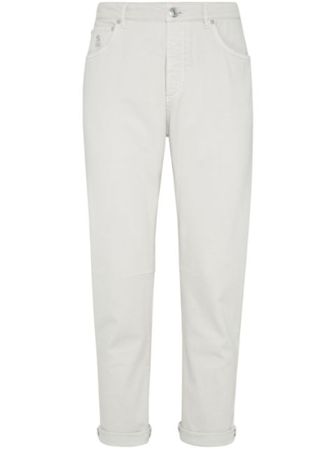 Brunello Cucinelli garment-dyed jeans Men