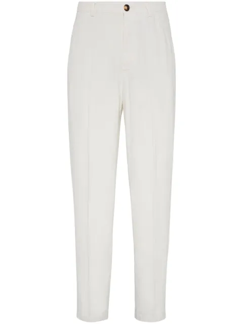 Brunello Cucinelli tapered trousers  