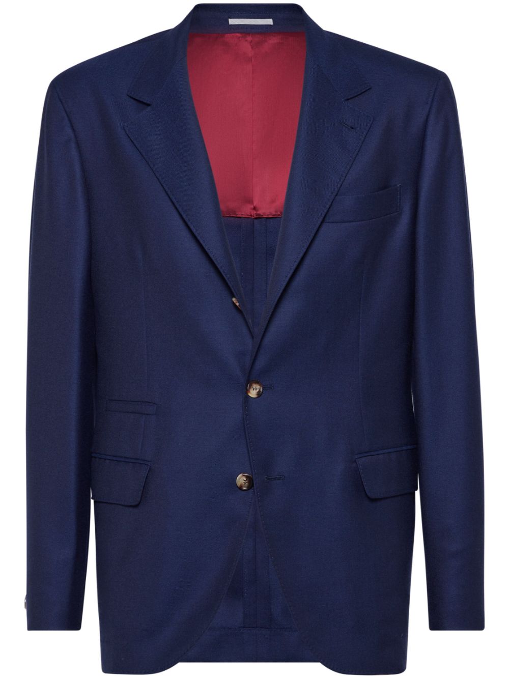 Brunello Cucinelli single-breasted blazer - Blue