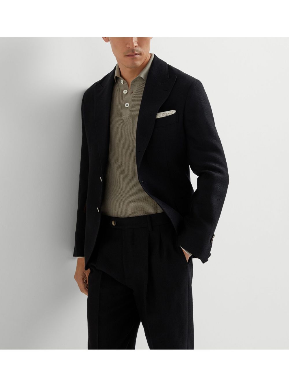 Brunello Cucinelli peak-lapel blazer Men