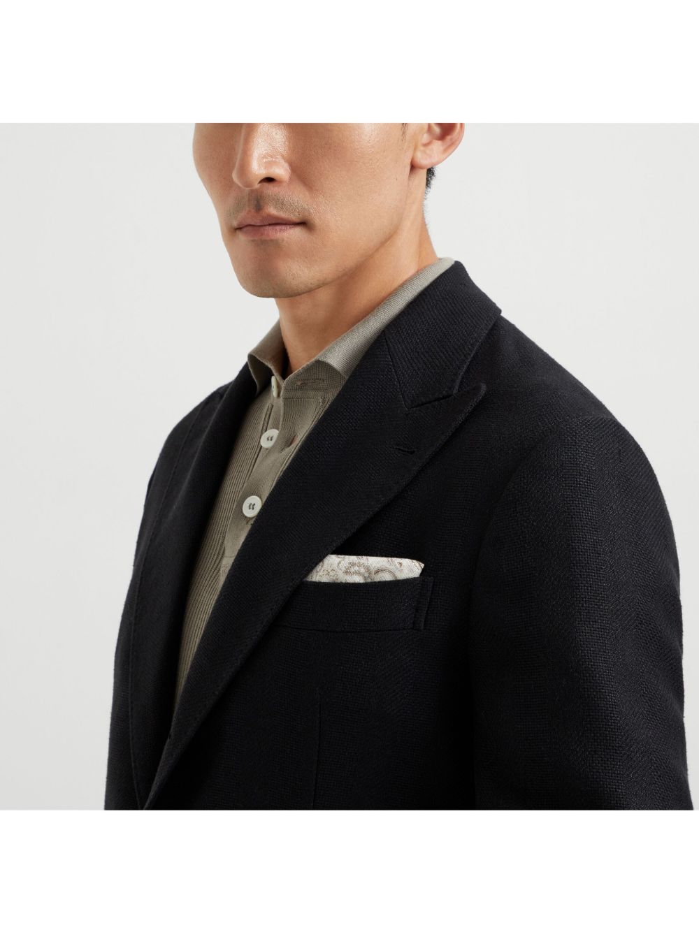 Brunello Cucinelli peak-lapel blazer Men