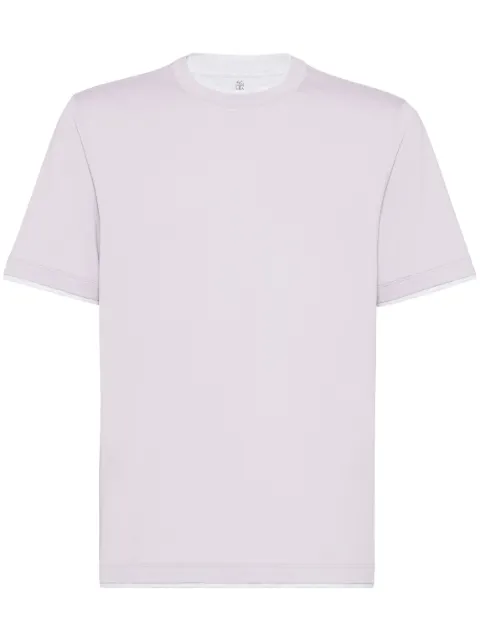 Brunello Cucinelli layered T-shirt