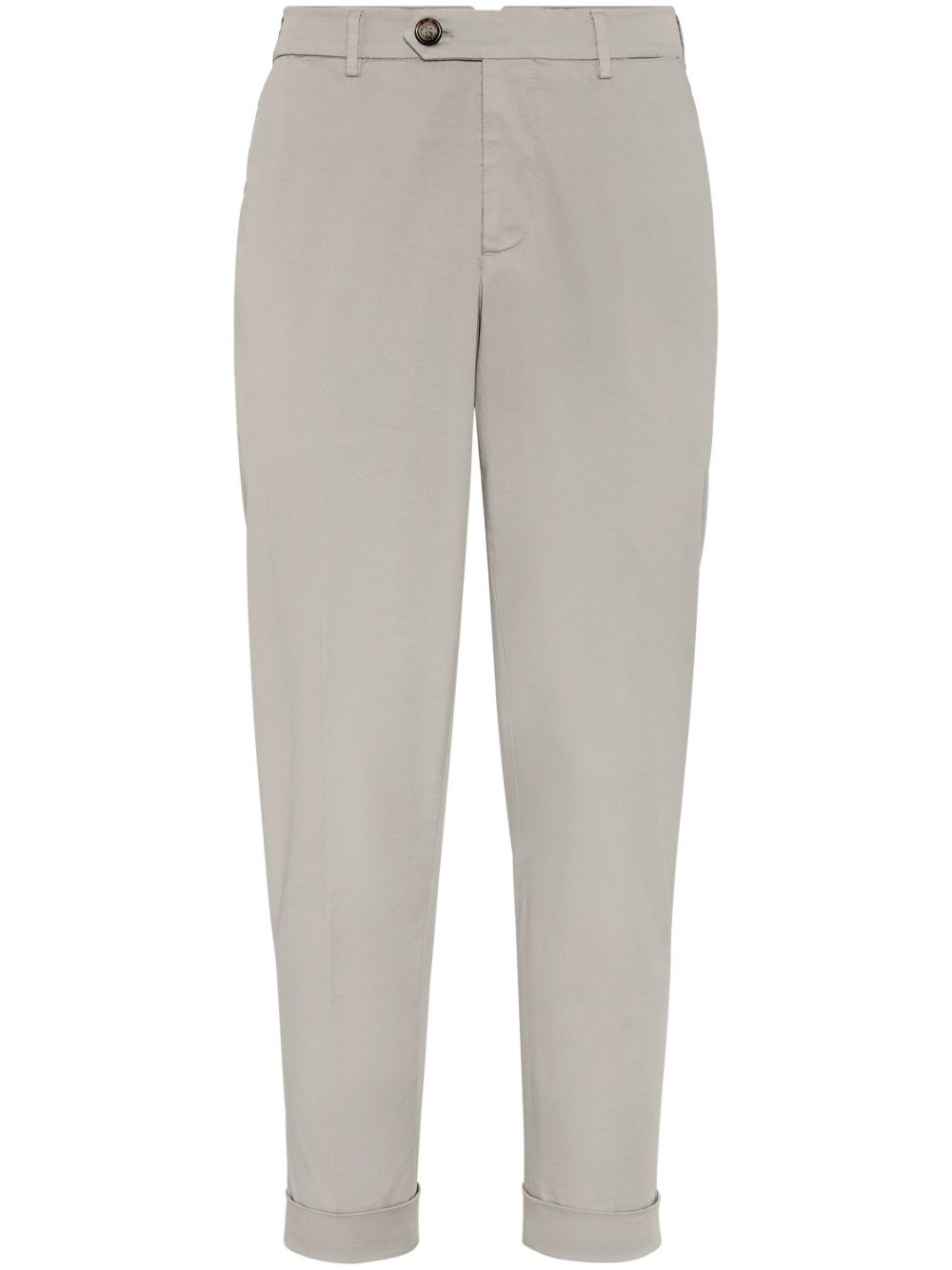 Brunello Cucinelli tapered trousers - Neutrals