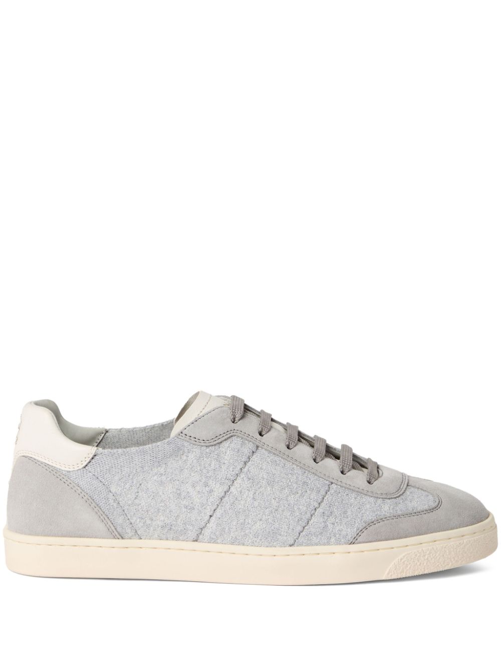 Brunello Cucinelli Gebreide sneakers Grijs